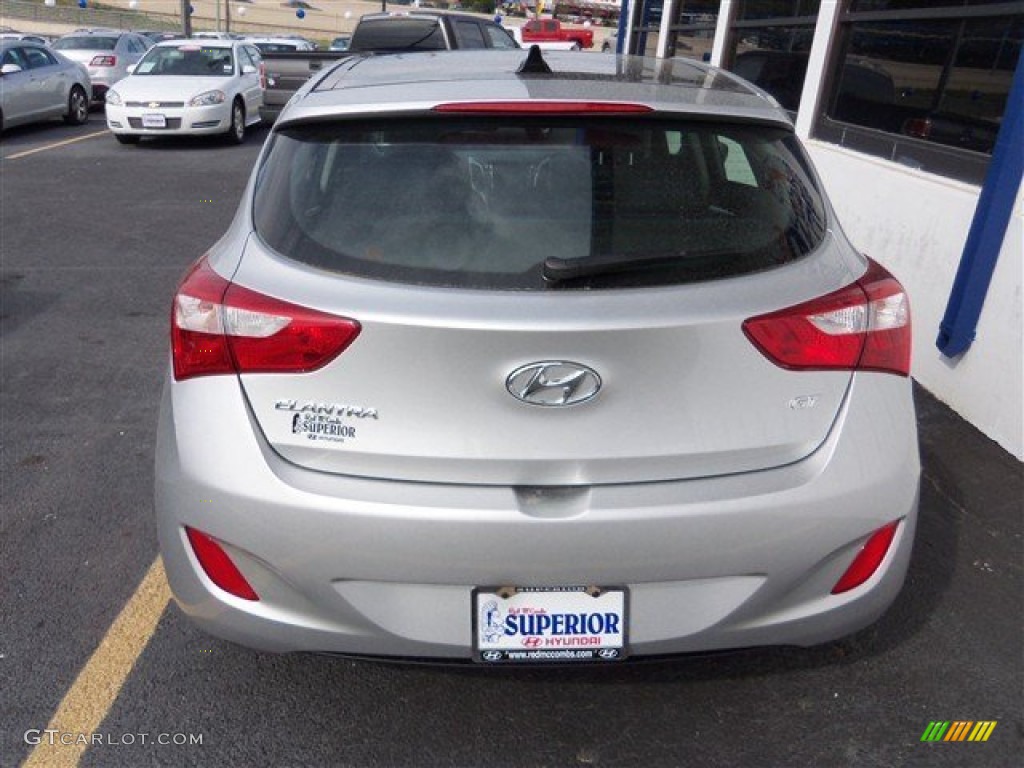 2013 Elantra GT - Silver / Blue photo #8