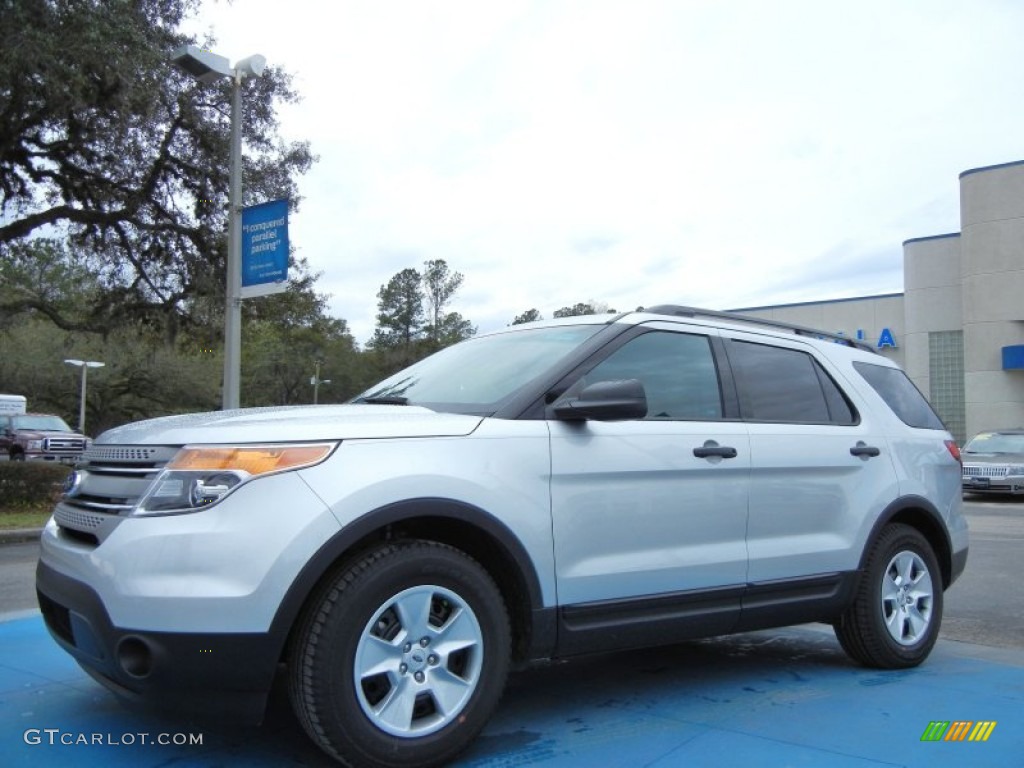 Ingot Silver Metallic Ford Explorer