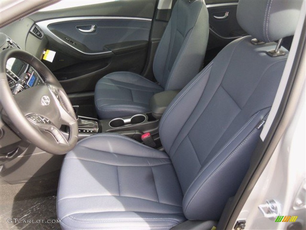 Blue Interior 2013 Hyundai Elantra GT Photo #77257700