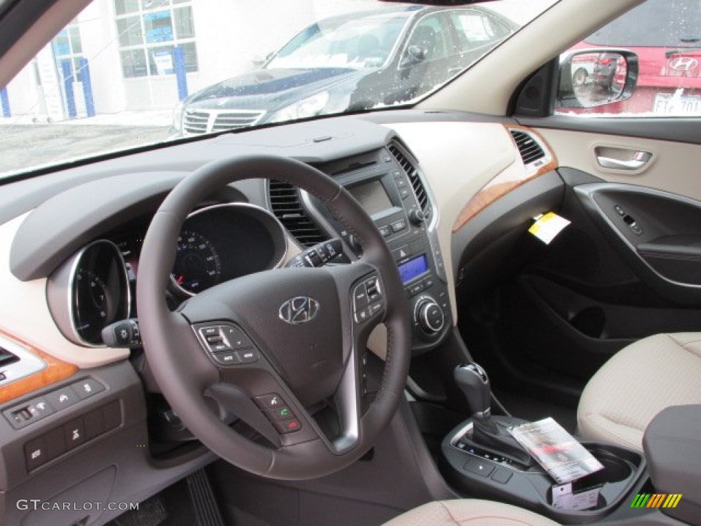 Beige Interior 2013 Hyundai Santa Fe Sport AWD Photo #77257831