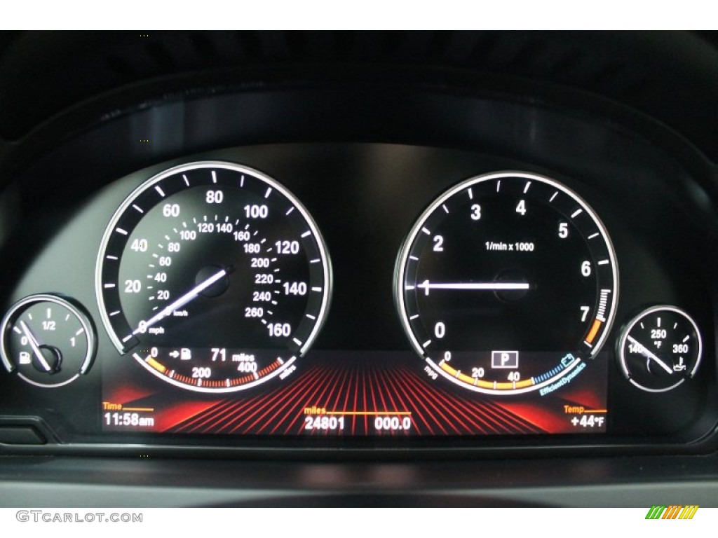 2011 BMW 7 Series 740Li Sedan Gauges Photo #77258087