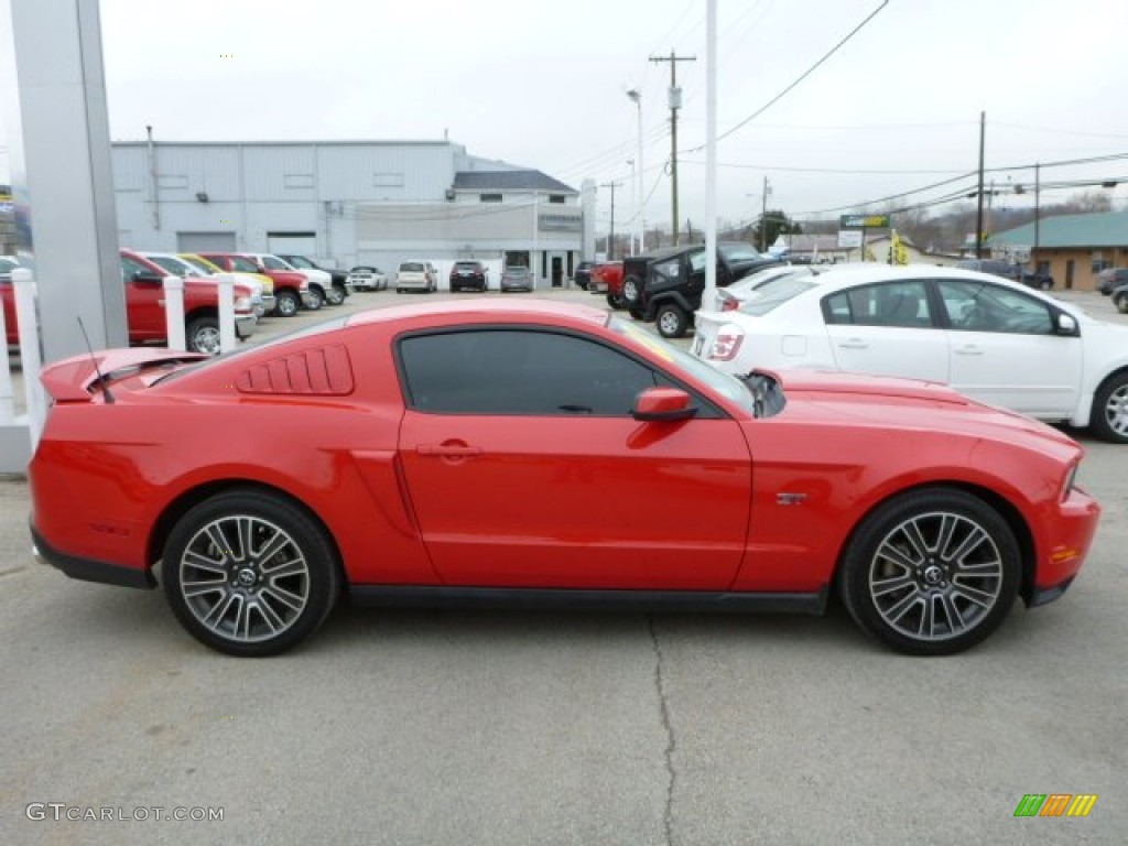 2010 Mustang GT Premium Coupe - Torch Red / Charcoal Black photo #6