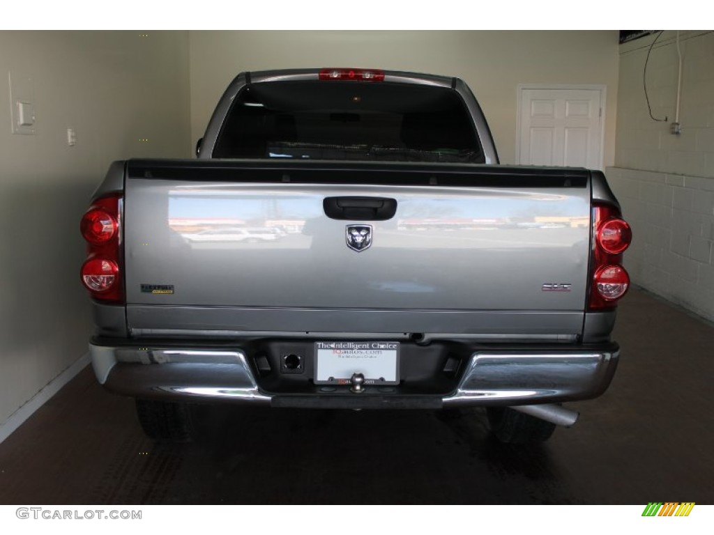 2007 Ram 1500 SLT Quad Cab - Mineral Gray Metallic / Medium Slate Gray photo #6