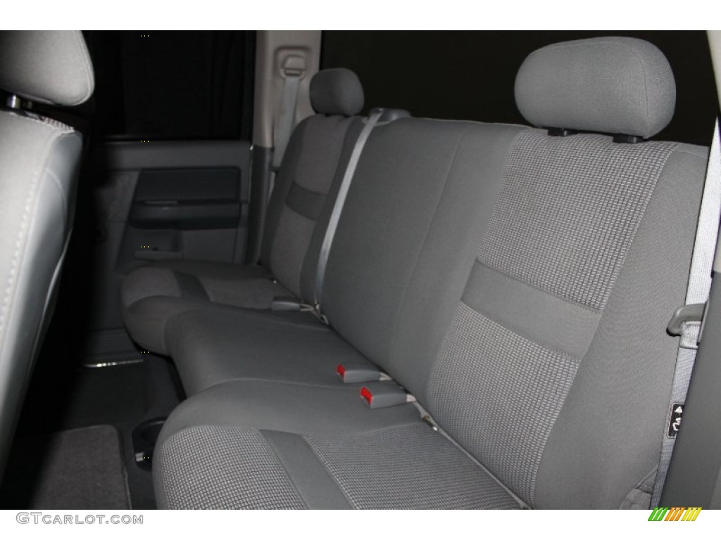Medium Slate Gray Interior 2007 Dodge Ram 1500 SLT Quad Cab Photo #77259675