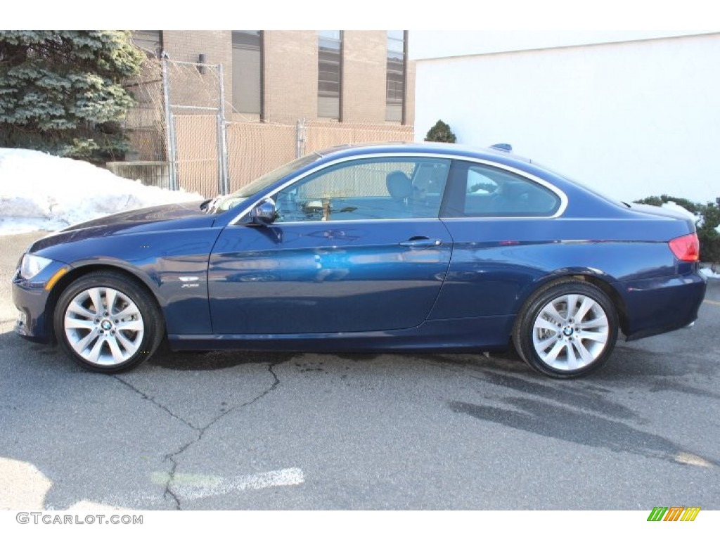 Deep Sea Blue Metallic 2012 BMW 3 Series 328i xDrive Coupe Exterior Photo #77259888