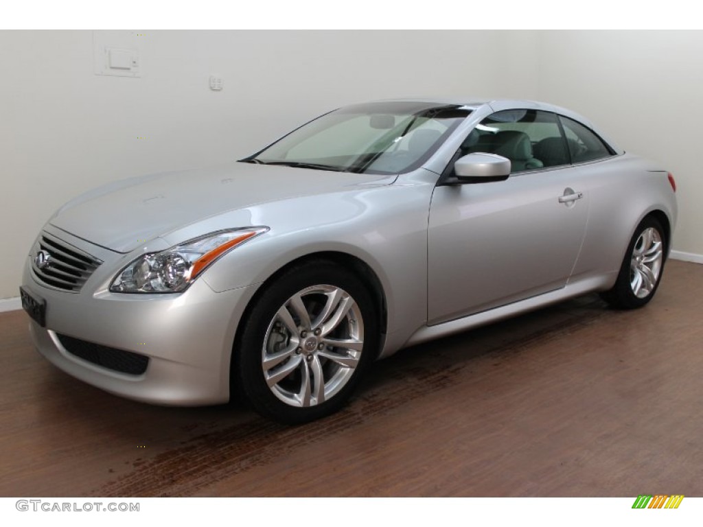 Liquid Platinum 2010 Infiniti G 37 Convertible Exterior Photo #77259893