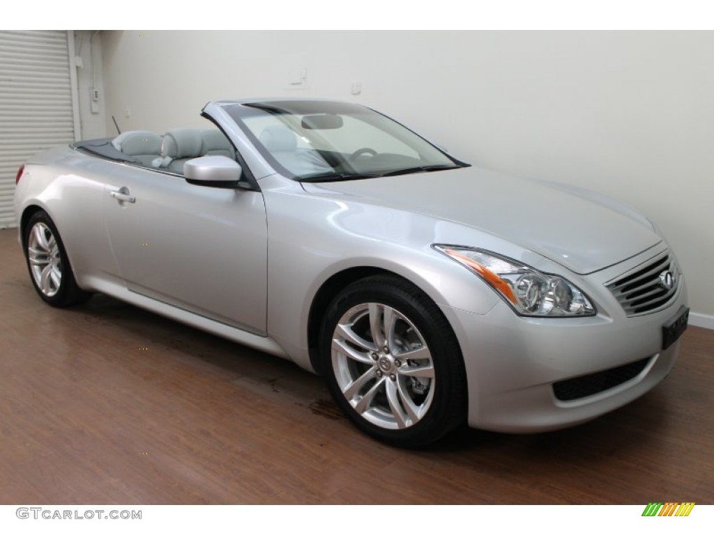 Liquid Platinum 2010 Infiniti G 37 Convertible Exterior Photo #77259902