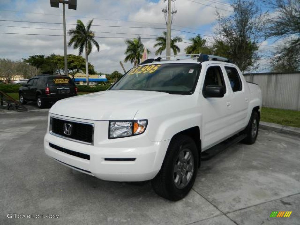 White 2007 Honda Ridgeline RTX Exterior Photo #77259980