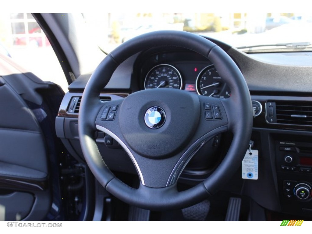 2012 3 Series 328i xDrive Coupe - Deep Sea Blue Metallic / Black photo #16