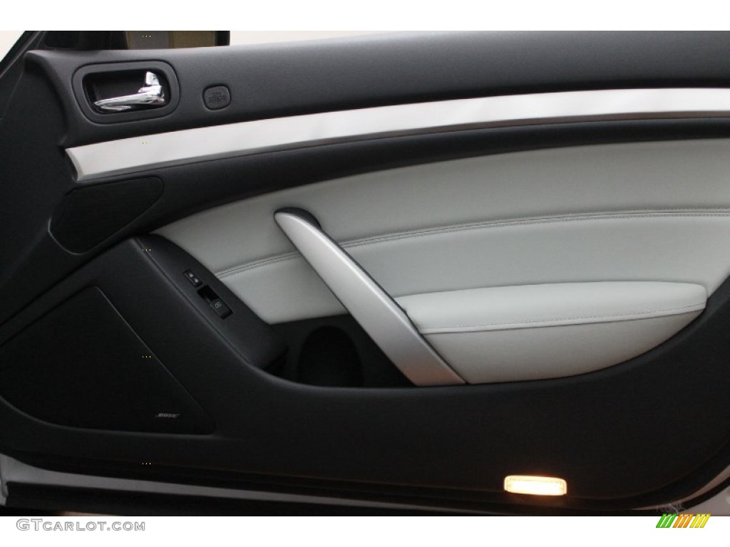 2010 Infiniti G 37 Convertible Stone Door Panel Photo #77260274