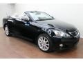 Obsidian Black 2010 Lexus IS 250C Convertible Exterior