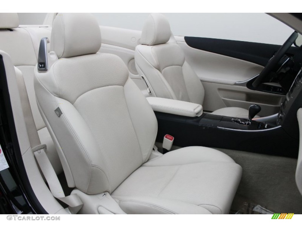 Alabaster Interior 2010 Lexus IS 250C Convertible Photo #77261180