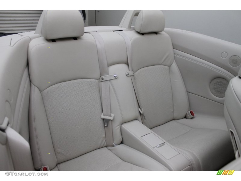 2010 Lexus IS 250C Convertible Rear Seat Photo #77261189