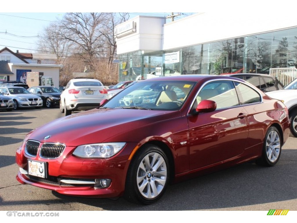 Vermilion Red Metallic BMW 3 Series