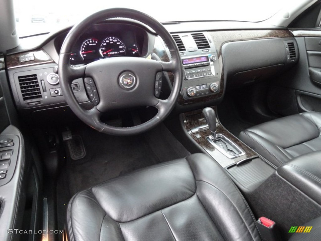 Ebony Interior 2009 Cadillac DTS Standard DTS Model Photo #77261465