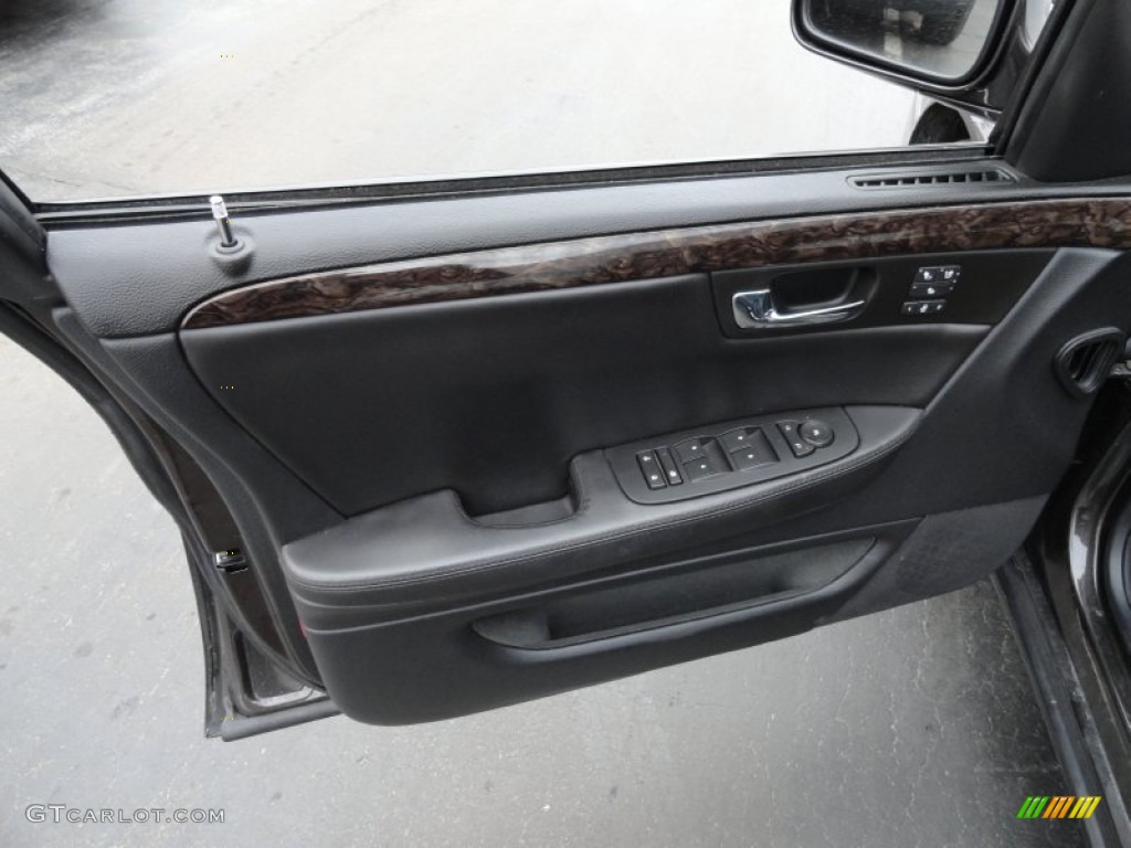 2009 Cadillac DTS Standard DTS Model Ebony Door Panel Photo #77261501