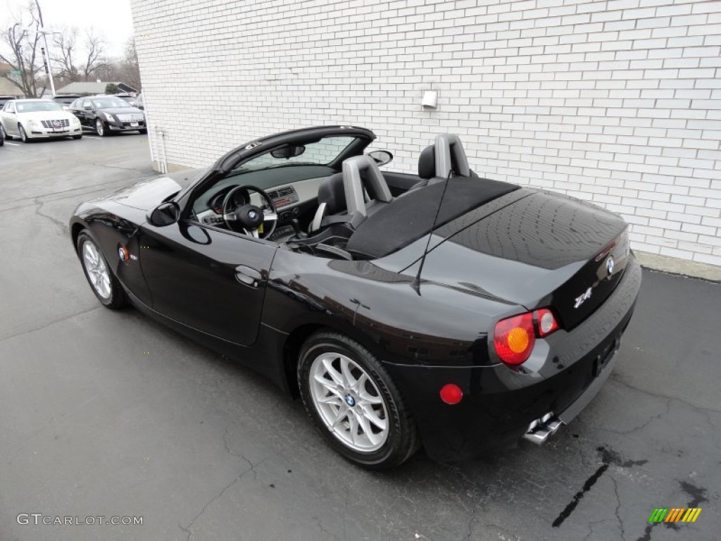 Jet Black 2003 BMW Z4 2.5i Roadster Exterior Photo #77261669
