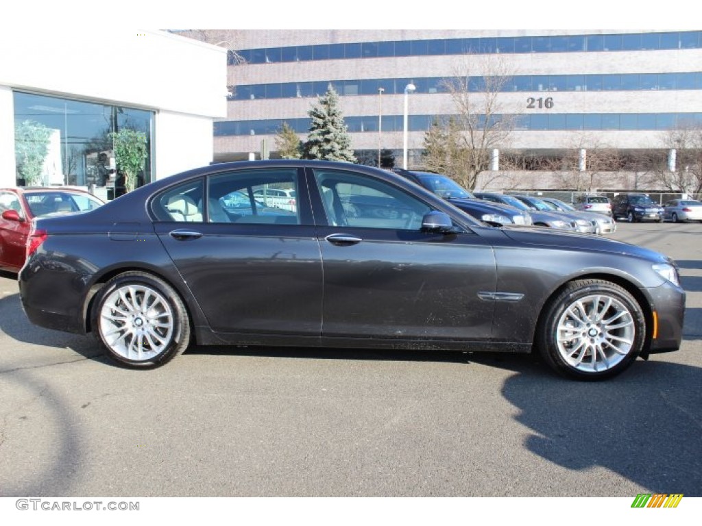 Dark Graphite Metallic II 2013 BMW 7 Series 740i Sedan Exterior Photo #77262162