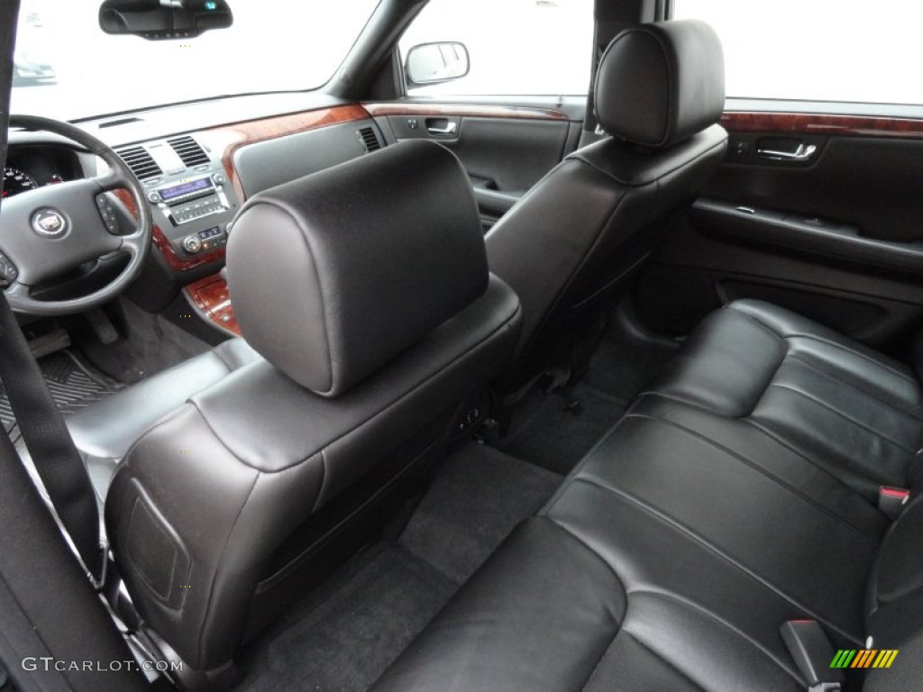 Ebony Interior 2007 Cadillac DTS Sedan Photo #77262185