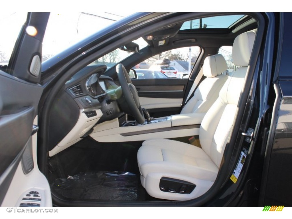 2013 BMW 7 Series 740i Sedan Front Seat Photo #77262257