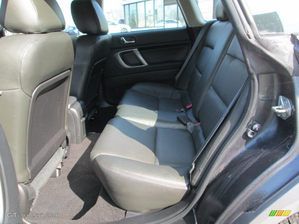 2009 Subaru Outback 2.5i Special Edition Wagon Rear Seat Photos