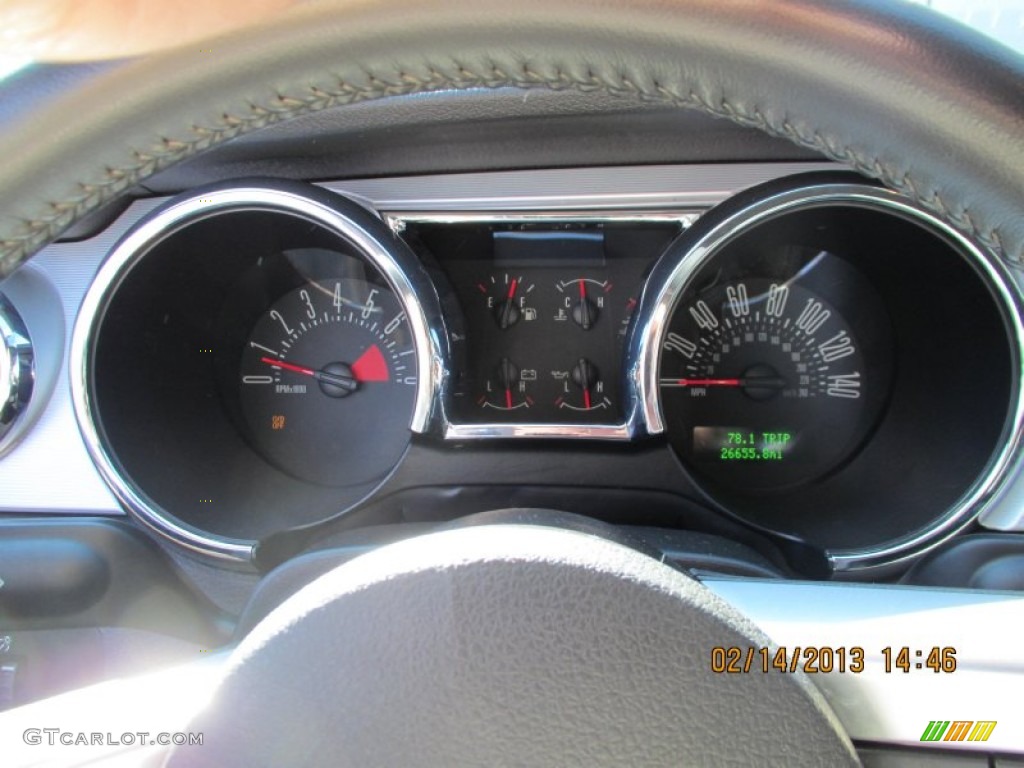 2008 Ford Mustang GT Deluxe Coupe Gauges Photos