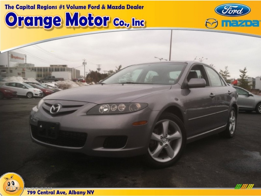 2007 MAZDA6 i Sport Sedan - Violet Gray / Gray photo #1
