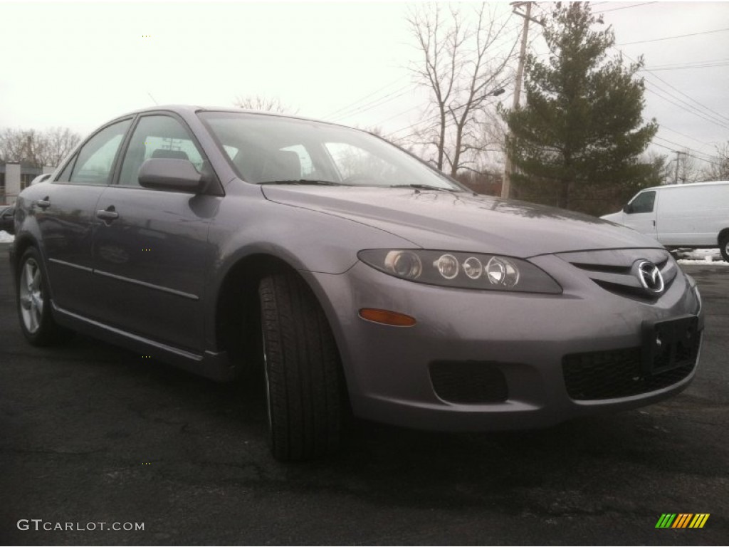 Violet Gray 2007 Mazda MAZDA6 i Sport Sedan Exterior Photo #77264332