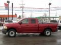 2009 Inferno Red Crystal Pearl Dodge Ram 1500 ST Quad Cab 4x4  photo #2
