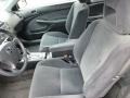 Black 2004 Honda Civic LX Coupe Interior Color