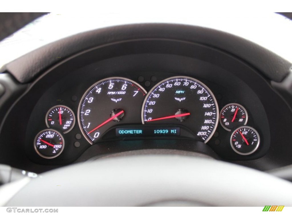 2010 Chevrolet Corvette Convertible Gauges Photo #77265389