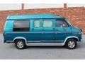  1995 Chevy Van G20 Passenger Conversion Emerald Green Metallic