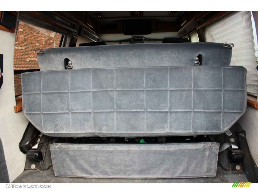 1995 Chevy Van G20 Passenger Conversion - Emerald Green Metallic / Gray photo #15