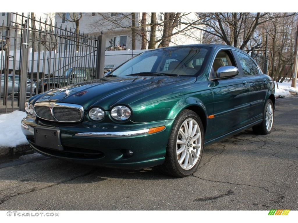 Emerald Fire Metallic Jaguar X-Type