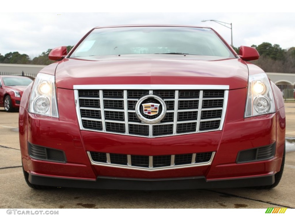 Crystal Red Tintcoat 2013 Cadillac CTS 3.0 Sedan Exterior Photo #77267000