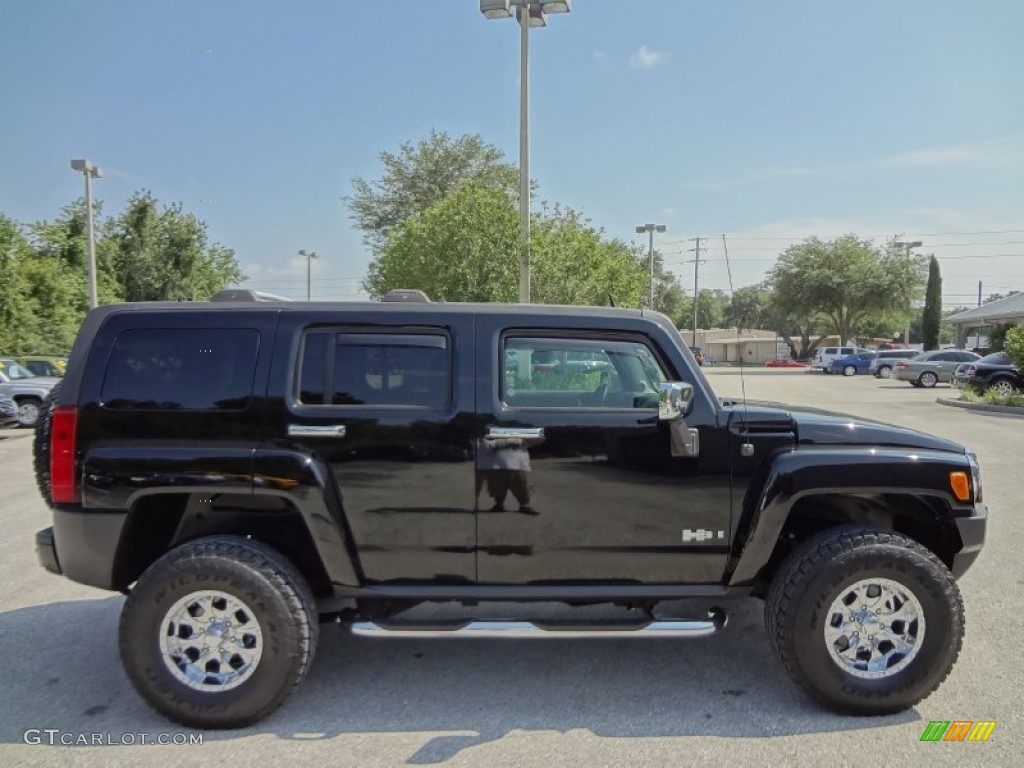 Black 2006 Hummer H3 Standard H3 Model Exterior Photo #77268644