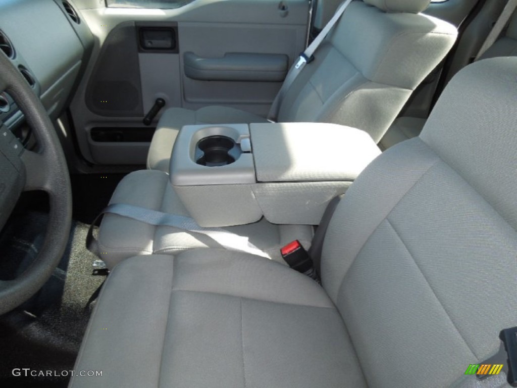 2005 F150 STX SuperCab - Silver Metallic / Medium Flint Grey photo #9