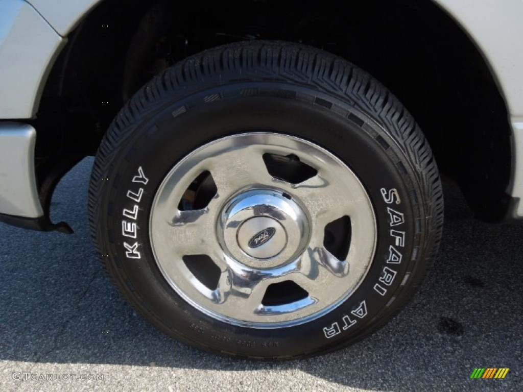 2005 F150 STX SuperCab - Silver Metallic / Medium Flint Grey photo #20