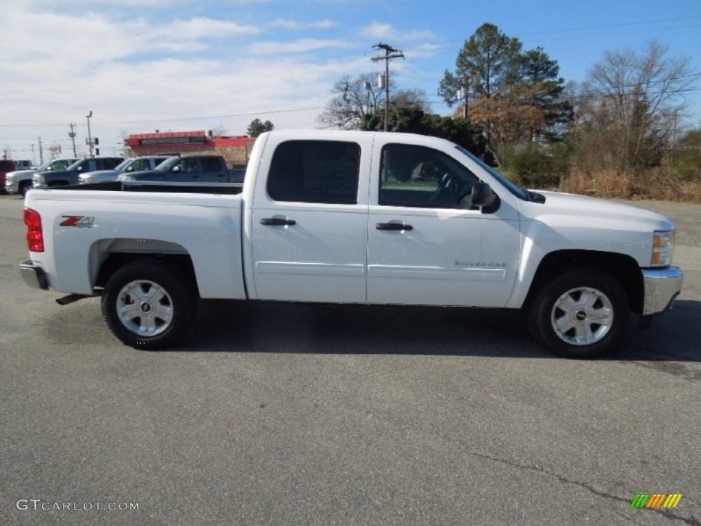 2013 Silverado 1500 LT Crew Cab 4x4 - Summit White / Ebony photo #6
