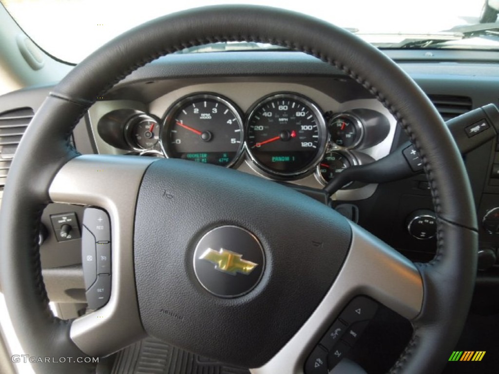 2013 Chevrolet Silverado 3500HD LT Extended Cab 4x4 Steering Wheel Photos