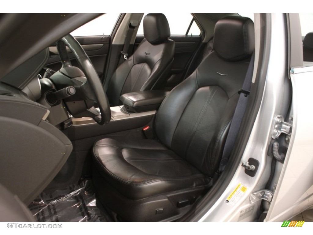 Ebony Interior 2009 Cadillac CTS 4 AWD Sedan Photo #77269535