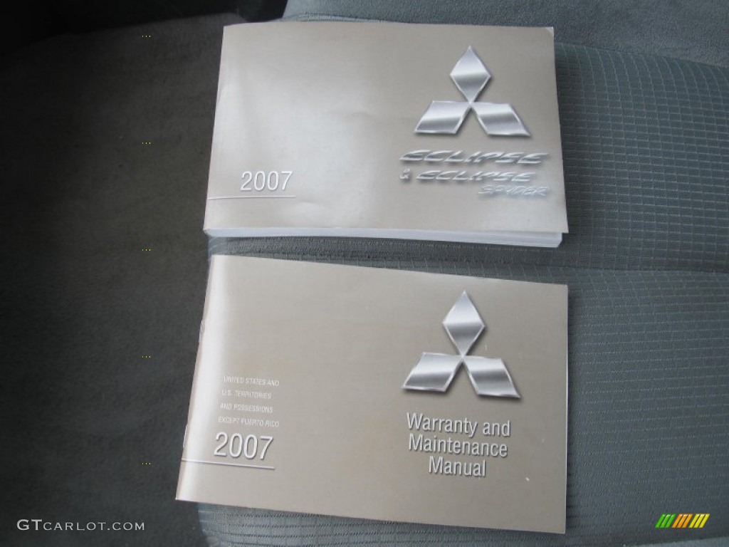 2007 Mitsubishi Eclipse GS Coupe Books/Manuals Photo #77271518