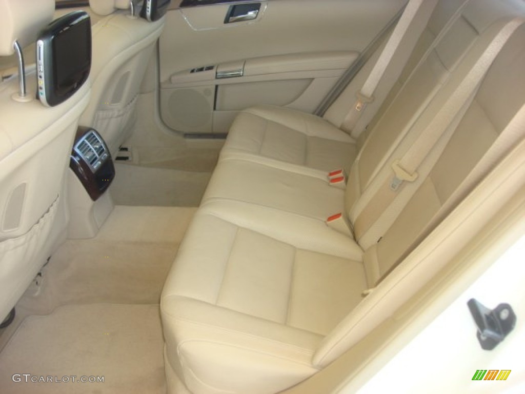 Cashmere/Savanna Interior 2012 Mercedes-Benz S 550 Sedan Photo #77271965