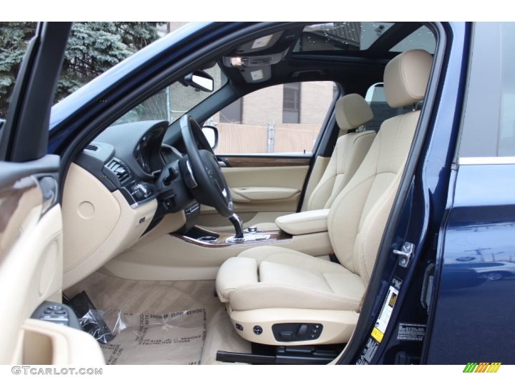 2013 BMW X3 xDrive 35i Front Seat Photo #77272002