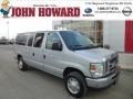 Ingot Silver Metallic 2010 Ford E Series Van E350 XLT Passenger