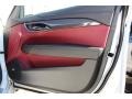 Morello Red/Jet Black Accents Door Panel Photo for 2013 Cadillac ATS #77273526