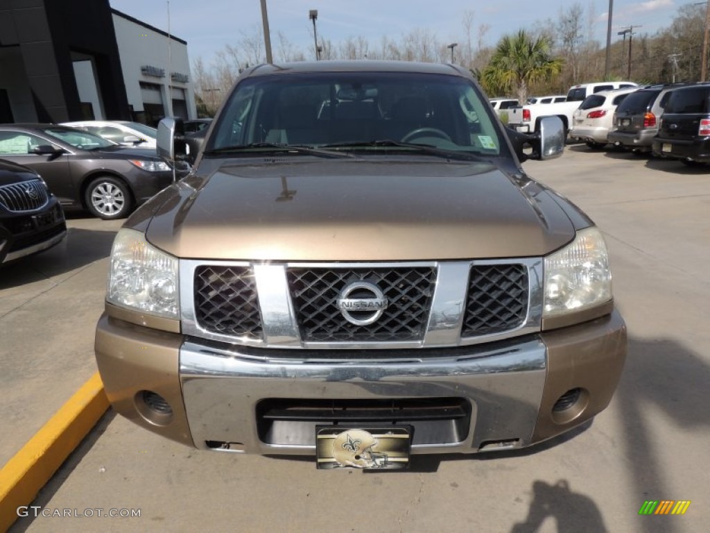 2005 Titan SE King Cab - Copper / Steel photo #3
