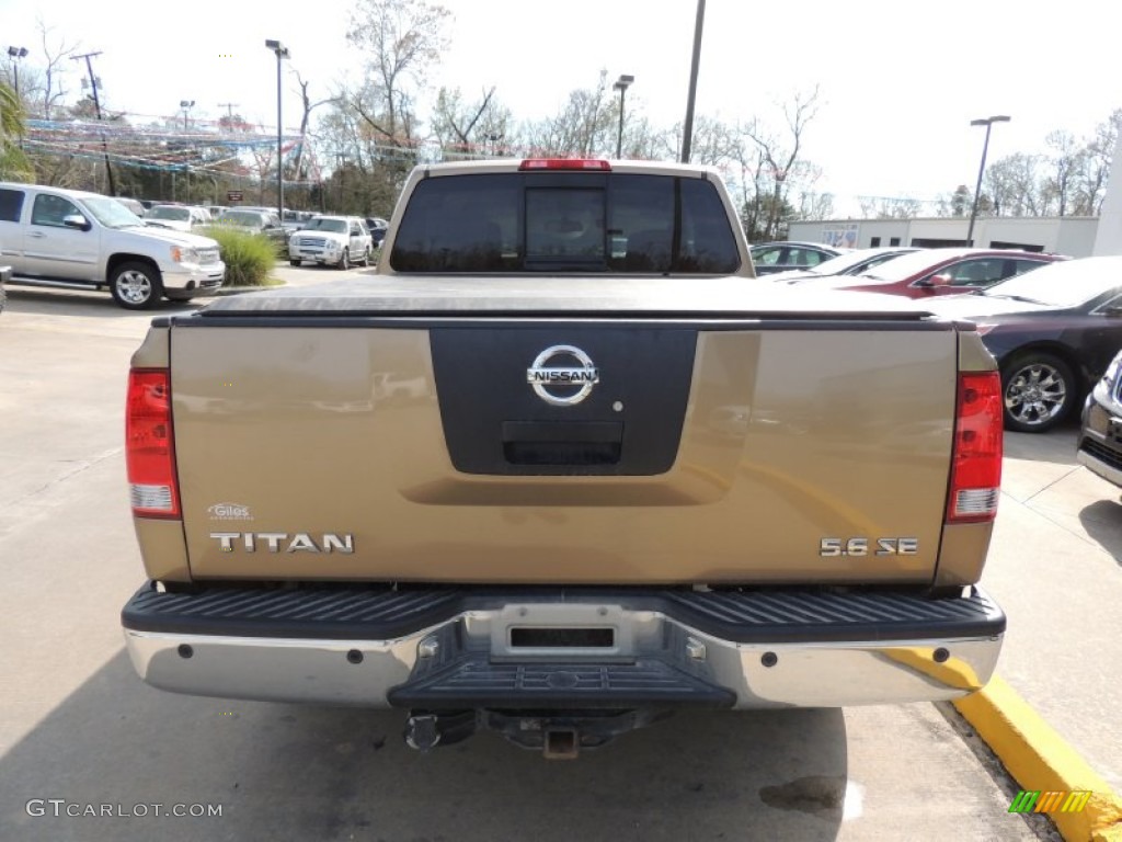 2005 Titan SE King Cab - Copper / Steel photo #5