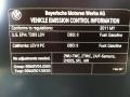 2011 BMW M3 Convertible Info Tag