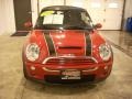 2005 Chili Red Mini Cooper S Convertible  photo #15